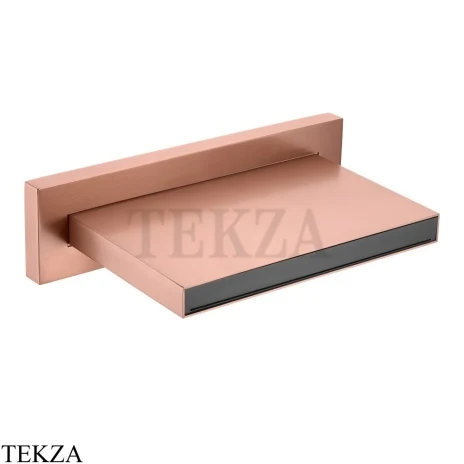 Boheme ZODIAC Каскадный излив настенный, 625/2-CB, Copper Brushed