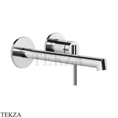Gessi INGRANAGGIO Смеситель для раковины длинный излив, внешняя часть 63583-031, хром глянец