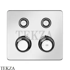 Gessi VENTI20 Термостатический смеситель на 2 потока, внешняя часть 65232-031, хром глянец