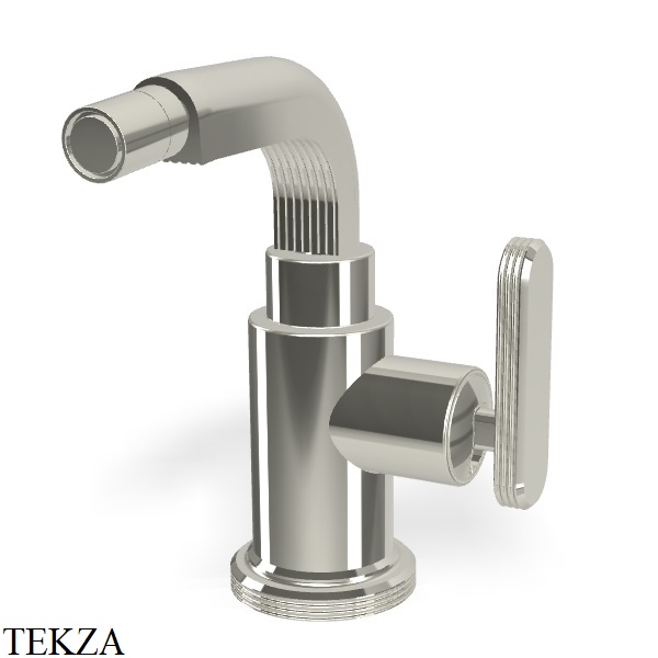 FIMA Carlo Frattini Park Line Смеситель для биде, с донным клапаном F1322LN, Nickel глянец