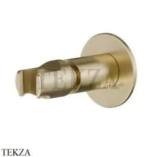 Newform Держатель для ручного душа, регулируемый 846.59.097, PVD Br. Gold