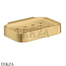 Axor Universal Circular Мыльница настенная прямоугольная 42805250, Brushed Gold