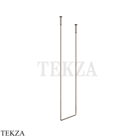 Gessi Goccia Потолочный полотенцедержатель 45 см 38144-708, Copper Br. PVD