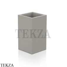 Decor Walther BROWNIE KOE Стакан настольный 0937449, тауп, эко-кожа