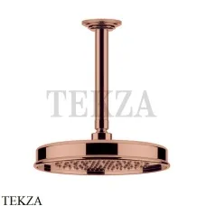 Gessi VENTI20 Верхний душ 200 с потолочным креплением 65152-030, Copper глянец