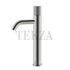 Boheme Stick Смеситель для раковины высокий Stick 122-NB.4 Nikel Brush SPIRALE