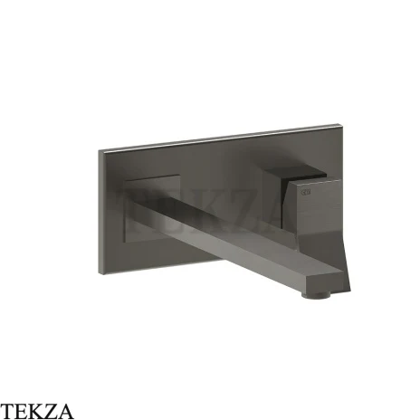 Gessi RETTANGOLO K Смеситель для раковины, внешняя часть 53090-707, Black Metal Brushed PVD