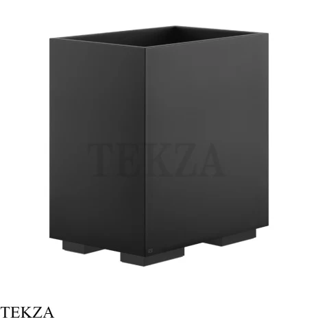 Gessi Rettangolo Ведерко, корзина для мусора, цвет черный 20991-299, Matte Black