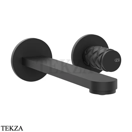 Gessi Pelle Tresse Смеситель для раковины, внешняя часть 78088-299, Matte Black