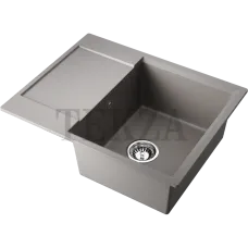 Omoikiri Daisen 65T Кухонная мойка Artgranit прямоугольная с крылом 65T-GR 4993583 leningrad grey