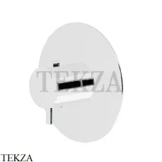 Newform XT Термостат для душа, внешняя часть, 67607E.01.014, белый матовый