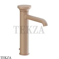 Gessi Origini WARM Смеситель для раковины с донным клапаном 66005-275, Matte Cipria
