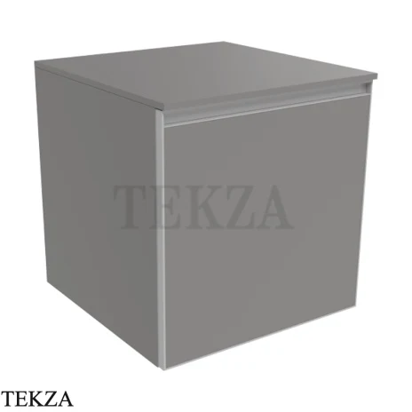 Flaminia Cubika тумба под раковину подвесная 50×50×50 см, 1 дверца, серый Grey матовый