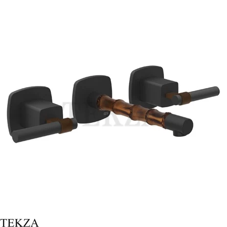 Gessi Jacqueline Смеситель для раковины, внешняя часть 77090-299, черный матовый