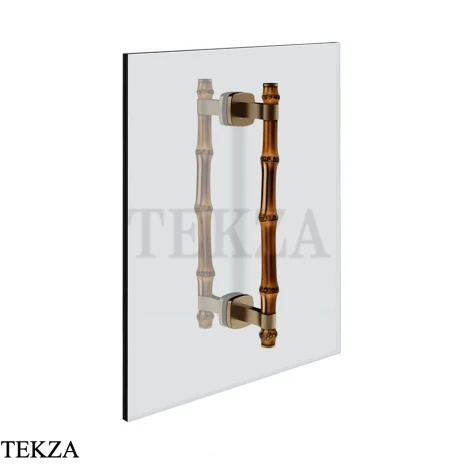 Gessi Jacqueline Полотенцедержатель для крепления на стекло, 20 см 77631-761, бронза Coffee