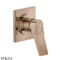 Gessi RILIEVO Смеситель однорычажный, внешняя часть 59109-030, Copper глянец