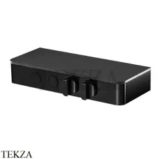 FIMA Carlo Frattini SWITCH Термостат для душа 2 потока, внешняя часть F5940NS, черный матовый