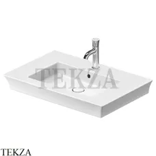 Duravit White Tulip Раковина накладная с 1 отверстием, 2363750000, белый глянец