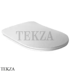 Kerasan Tribeca Сиденье ”Slim” для унитаза c микролифтом 519101, белый глянец