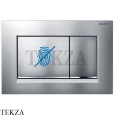 Geberit Sigma30 Клавиша смыва защита от отпечатков пластик 115.883.JQ.1, хром матовый