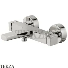 FIMA Carlo Frattini Zeta Смеситель для ванны с изливом F3964/1SN, Brushed nickel