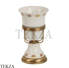 Migliore Provance Стакан настольный, керамика с декором 17679, бронза classic