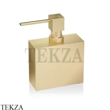 Decor Walther Cube DW 470 Дозатор для жидкого мыла настольный 0824982, золото матовое