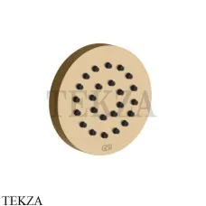 Gessi INCISO SHOWER Боковая форсунка круглая 32971-735, Warm Bronze
