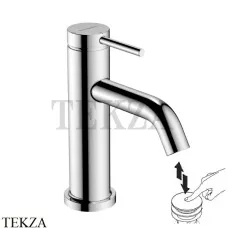 Hansgrohe Tecturis S Смеситель для раковины 80 CoolStart, с донным клапаном 73302000, хром глянец Hansgrohe Tecturis S Смеситель для раковины 80 CoolStart, с донным клапаном 73302000, хром глянец