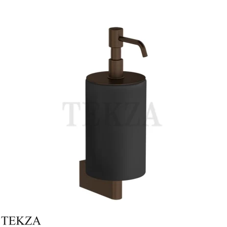 Gessi Origini Дозатор для жидкого мыла настенный, черный 66414-845, Dark Bronze