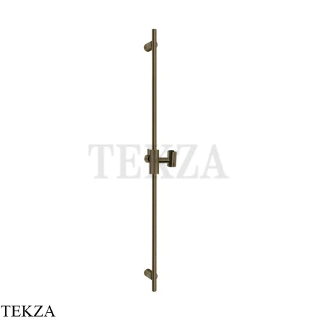 Gessi ANELLO Штанга для душа с держателем 63485-713, Antique Brass