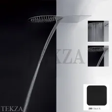 Gessi Private Wellness TREMILLIMETRI Верхний душ, 2 функции 33073#299, Black XL