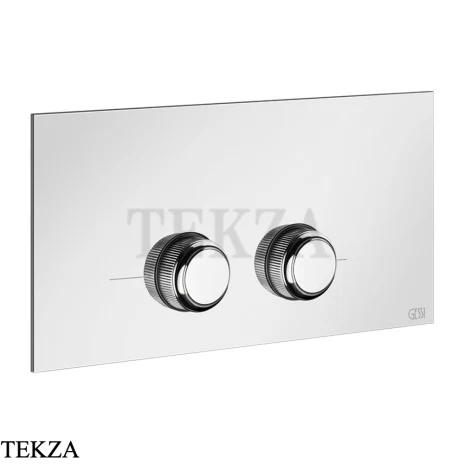 Gessi VENTI20 Клавиша смыва для инсталляции Viega Prevista 54661-031, хром глянец