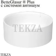 BETTE BettePond Silhouette Ванна круглая из стали 6045-000 CFXXS PLUS, антишум, BetteGlasur ® Plus, белый глянец