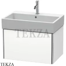 Duravit XSquare Тумба подвесная под раковину XS409401818, 1 выдвижной ящик, белый матовый