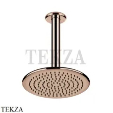 Gessi Goccia Верхний душ 21,6 с потолочным кронштейном 33762-123, Copper глянец