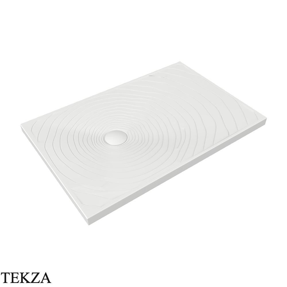 Flaminia Water Drop душевой поддон 120×80×5,5 см, белый Latte матовый