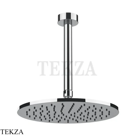 Gessi ANELLO Верхняя лейка с потолочным кронштейном под размер 63350-031, хром глянец