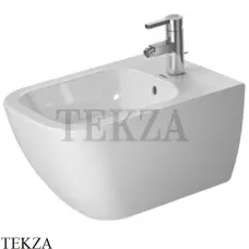 Duravit Happy D.2 Биде подвесное, 1 отверстие под смеситель 2258150000, белый глянец