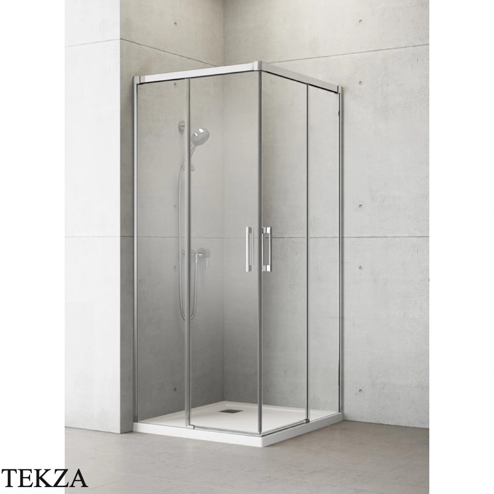 Radaway Idea KDD Душевая дверь 100 см, левая часть уголка, 387062-01-01L, хром глянец
