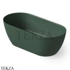 Dea Design Edge Ванна отдельностоящая овальная 150x75 Solid Surface DD8670 1500 11, Dark Green №11