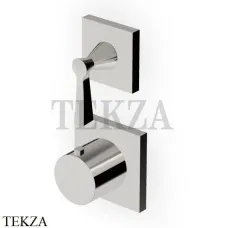 Zucchetti Bellagio Термостат для душа, 2-3 выхода, внешняя часть ZB2806.C8, nickel глянец