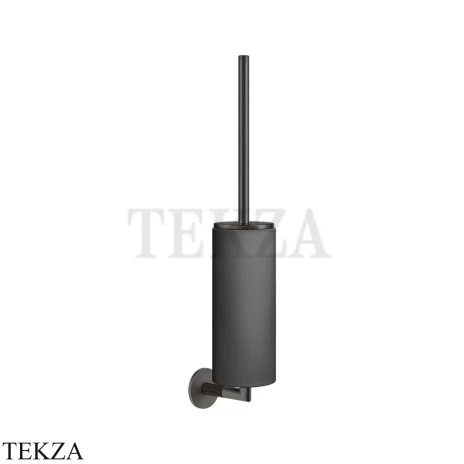 Gessi INGRANAGGIO Туалетный ершик настенный черный 63820-707, Black Metal Brushed PVD