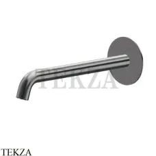 Newform X-Steel 316 Излив для раковины настенный 29481X.59.064, PVD Brushed gun metal