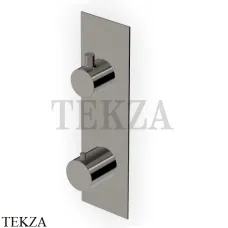 Zucchetti PAN Термостат для душа, 2-3 выхода, внешняя часть ZT28646.C50, metal black Zucchetti PAN Термостат для душа, 2-3 выхода, внешняя часть ZT28646.C50, metal black