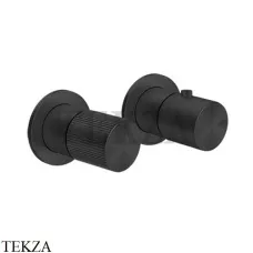 Gessi Habito RIGATO Термостат для душа на 3 потока, внешняя часть 70536-299, Black XL