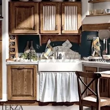 Kerasan Hannah Essex Кухонная мойка с фартуком 541101, белый глянец