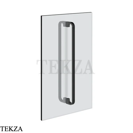 Gessi Perle Полотенцедержатель для крепления на стекло, 45 см 74633-299, черный матовый