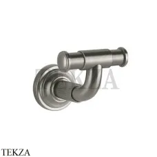 Gessi VENTI20 Крючок для полотенец двойной 65521-149, Finox Brushed Nickel