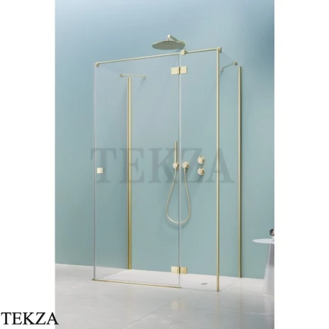 Radaway Essenza KDJ+S Душевая дверь 120 см, правая, 1385024-98-01R, брашированное светлое золото